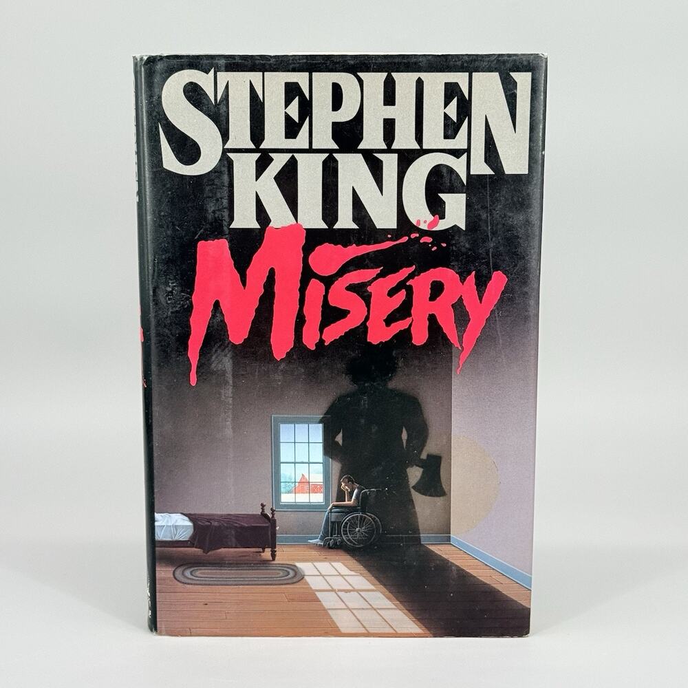 Misery Stephen King 1987 Hardcover First Edition First Print W/Dust Jacket